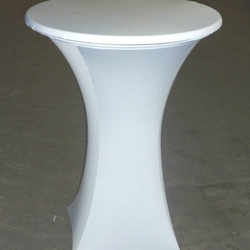 Ståbord med hvid cover
