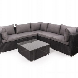 Lounge sofa med bord 